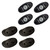 Rigid Industries A-Series Red Rock Light Kit - line drawing with dimensions