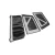2007-2018 Jeep Wrangler JK soft top replacement windows - window set with framed quarter windows