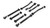 Teraflex Alpine Short Control Arm Kit - 8-Arm (0-4.5" Lift) for 2020-2025 Jeep Gladiator JT