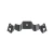 2011-2021 Jeep Grand Cherokee WK2 SRT8 rear caliper anti-rattle clips - side perspective view