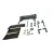 2018-2025 Jeep Wrangler JL soft top kit - laid out components with windows and mounting parts