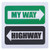 My Way Or Highway Sticker Decal