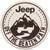 Jeep Off The Beaten Path Round Wood Wall Decor