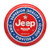 Jeep Superior Quality Round Metal Wall Clock