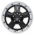 Mopar 17-inch Bead Lock Wheel for 2007-2025 Jeep Wrangler JK/JL & 2020-2025 Jeep Gladiator JT
