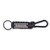 JedCo Jeep Logo Paracord with Carabiner Keychain - pink keychain angled front view