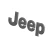 2018-2025 Jeep Wrangler JL and 2020-2025 Jeep Gladiator JT Gray and Blue Jeep 4xe Fender Badge - front view