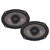 MB Quart Tuned Rear 6x9" Coaxial Speakers for 2024-2026 Wrangler JL and Gladiator JT