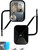 Just for Jeeps Doors Off Door Hinge Mirror Kit for 1997-2026 Wrangler TJ/JK/JL and 2020-2026 Gladiator JT