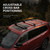 Just for Jeeps Roof Rack Cross Bars for the 2021-2026 Grand Cherokee L and 2022-2026 Grand Cherokee WL