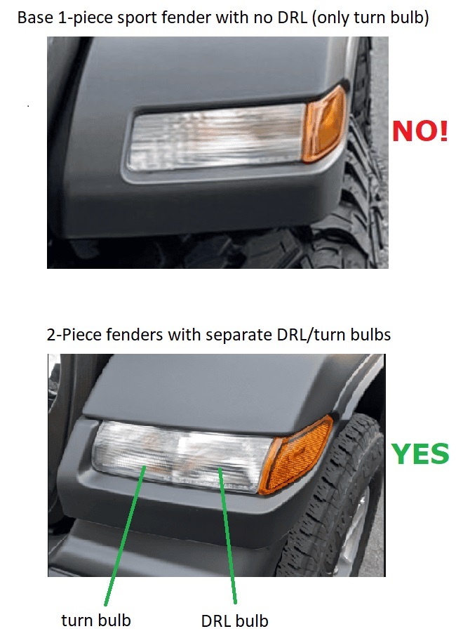 Morimoto XB Sequential LED Fender Lights for 2018-2026 Wrangler JL