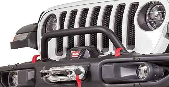 JL & JT Jeep Grille Guard Steel Bumper - Warn