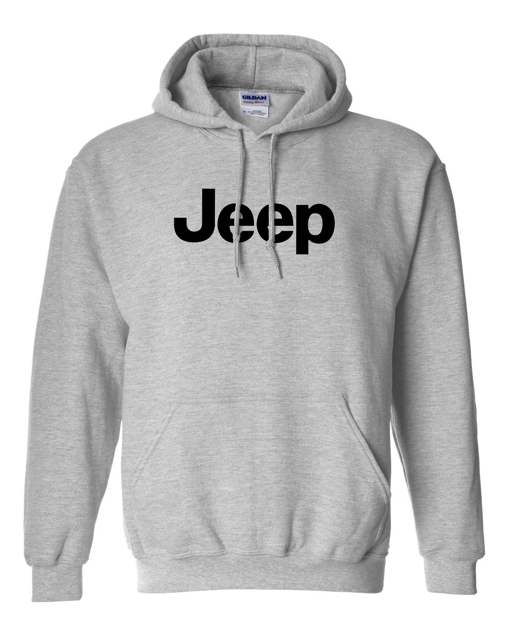 Jeep Logo Gray Hoodie