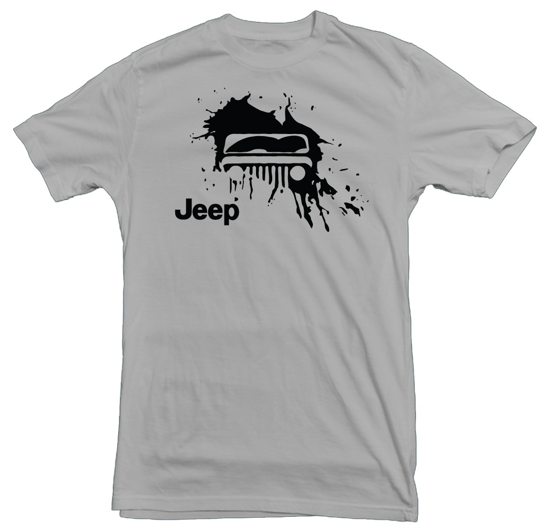 Jeep Mud Splat Gravel T-Shirt - JustForJeeps.com