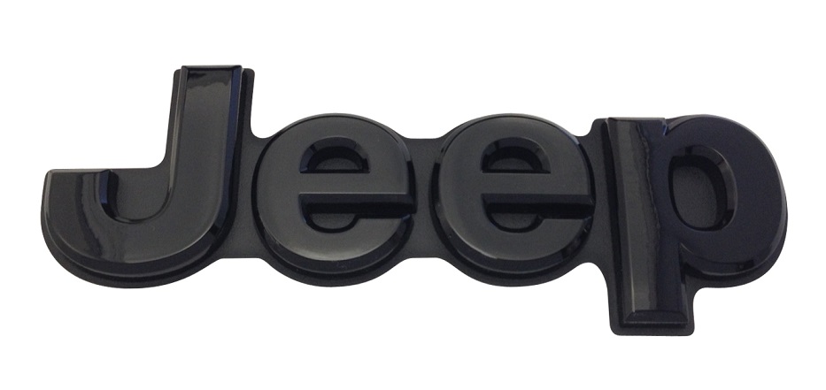 さらに100円引き◆JEEP◆JEEP ロゴ フーディ Mopar Gloss Black Jeep Liftgate Badge for 2014-2022 Grand