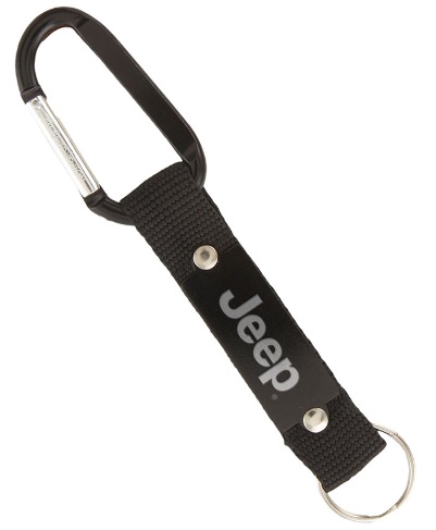 Jeep Strap Happy Carabiner Keychain - JustForJeeps.com
