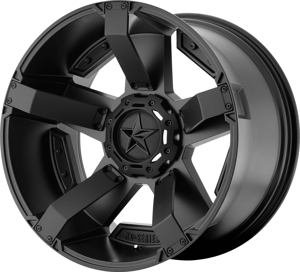 KMC XD 811 Matte Black Rockstar II Wheel for 2007-2026 Wrangler JK