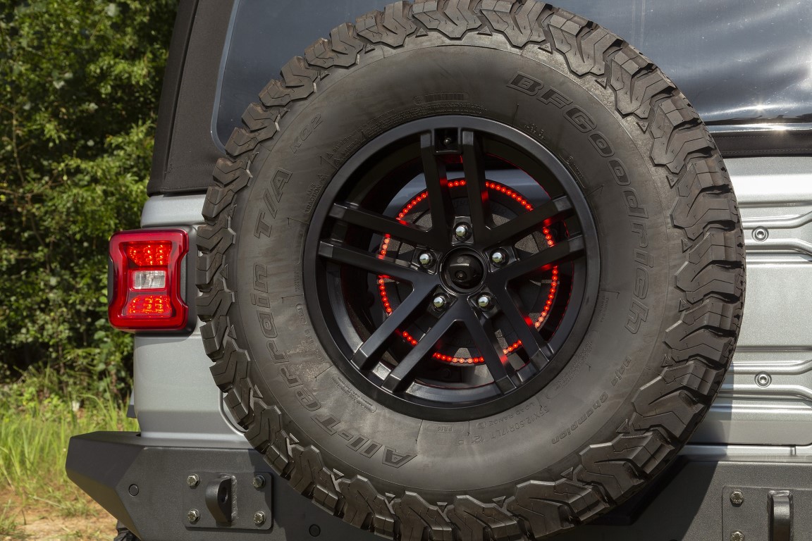 Rugged Ridge Third Brake Light LED Ring for 2018-2026 Wrangler JL