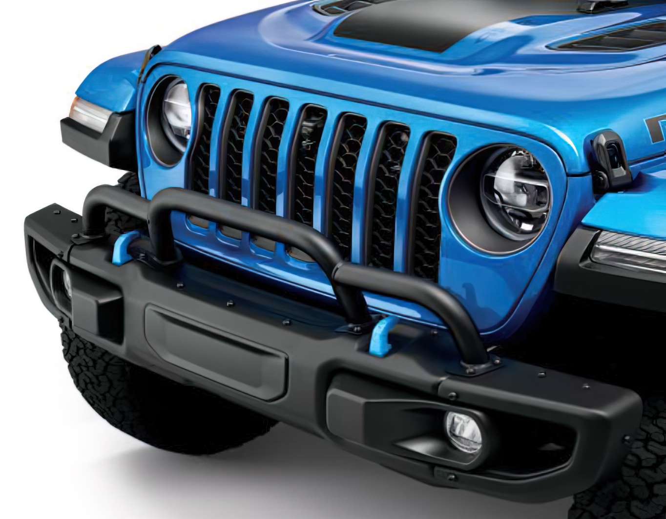 Mopar Triple Hoop Grill Guard for Wrangler JL & Gladiator JT