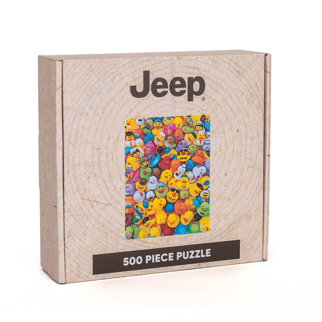 ジグソーパズル　500ピース 「Donald Duck in Africa」 Jeep Duck Puzzle - 500 Piece