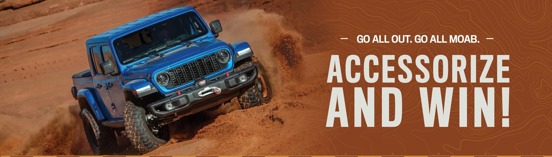 Jeep Gladiator for Moab Trip Promotion
