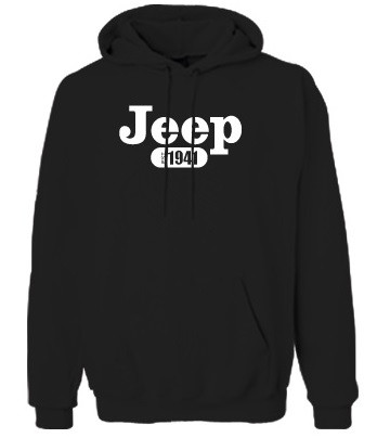 JEEP★UNISEX_Cherokee Eagle Embroidered Sweat_2色 jeep-1941-black-hoodie-