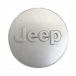 Mopar Fine Silver Wheel Center Cap for Multiple Jeeps