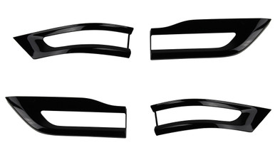 Mopar SRT8 Black Taillamp Bezels for 2014-2022 Grand Cherokee ...
