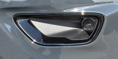 NS Automative Front Fog Light Lamp Cover Trims Chrome For Jeep Grand Cherokee 2011 2012 2013