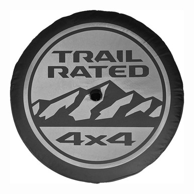 Mopar Trail Rated Tire Cover for 2018-2026 Wrangler JL