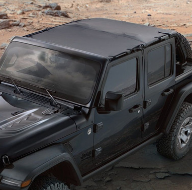MOPAR Jeep Wrangler サンシェード Mopar Vinyl Sun Bonnet Soft Top for 2018-2023 Wrangler JL