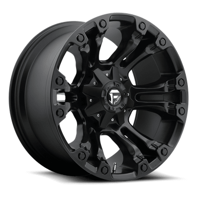 Fuel Off-Road D560 Vapor Matte Black Wheel for 2007-2026 Wrangler