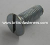 BSF BOLT C-Sunk Slotted 1/4 - 26 x 1/2" - (1865)