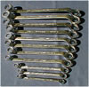 Everest Offset Ring Spanner Bihex Whitworth 11 piece Set - (ER13)