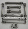 NORTON ES2 ENGINE PLATE STUD KIT - (NORE1)