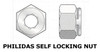 BSF 9/16" - 16 PHILIDAS NUT  (2530)