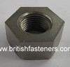 BSC 1/2" - 26 STANDARD NUT LEFT HAND SMALL HEX -- (7287)