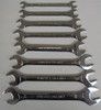 KING DICK 8 PC METRIC OPEN END WRENCH SET
