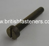 BA SCREW BRASS CHEESEHEAD 2BA x 1 1/2" - (2960)