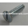 UNF 1/4" - 28 x 1-1/2" SLOTTED C/SUNK SCREW