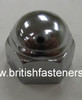 BSF 3/8" - 20 DOMED NUT CHROME  (4100)
