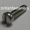 Stainless Philister Screw BSW 3/16" x 3/8" - (6260)