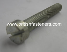 BSF/BSC CHEESEHEAD SCREW 1/4" - 26 x 2" - (6575)