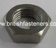 BSP 1/4" - 19 THIN NUT SMALL HEX - (7115)