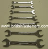 OPEN END SPANNER SET (7 piece) 1/8-9/16" WHITWORTH - (7761)