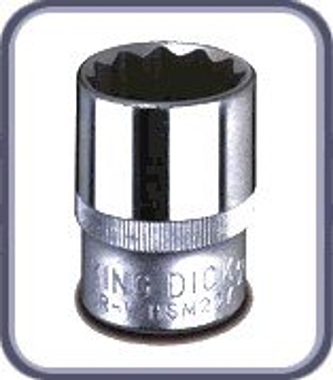 King Dick 3/8" Drive - 3/8" Whitworth Socket - (7773)