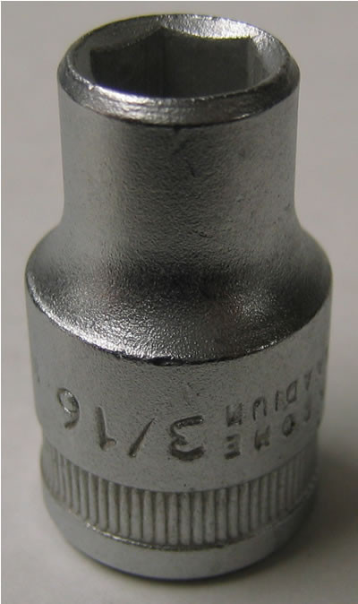 Everest 3/16" Whitworth Socket Spanner - (ES2)