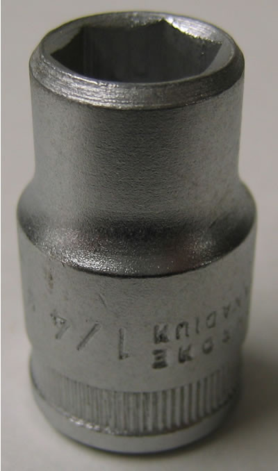 Everest 1/4" Whitworth Socket Spanner - (ES3)