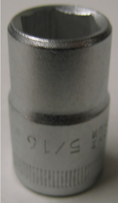 Everest 5/16" Whitworth Socket Spanner - (ES4)