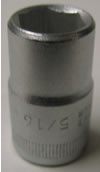 Everest 5/16" Whitworth Socket Spanner - (ES4)